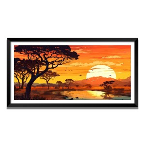 Nature Landscape Floating Frame Scenery Digital Print - (I5574) - 12x24 inch Modern Nature Wall Art for Living Room, Bedroom, Office, Hotels, Drawing Room Nature Landscape Floating Frame Scenery Digital Print - (I5574) - 12x24 inch Modern Nature Wall Art for Living Room, Bedroom, Office, Hotels, Drawing Room