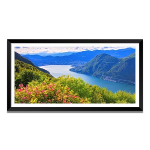 Nature Landscape Floating Frame Scenery Digital Print - (I5835) - 12x24 inch Modern Nature Wall Art for Living Room, Bedroom, Office, Hotels, Drawing Room Nature Landscape Floating Frame Scenery Digital Print - (I5835) - 12x24 inch Modern Nature Wall Art for Living Room, Bedroom, Office, Hotels, Drawing Room