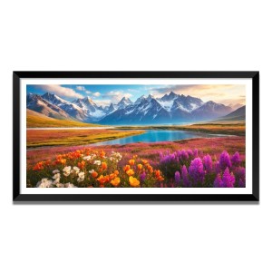 Nature Landscape Floating Frame Scenery Digital Print - (I5764) - 12x24 inch Modern Nature Wall Art for Living Room, Bedroom, Office, Hotels, Drawing Room Nature Landscape Floating Frame Scenery Digital Print - (I5764) - 12x24 inch Modern Nature Wall Art for Living Room, Bedroom, Office, Hotels, Drawing Room