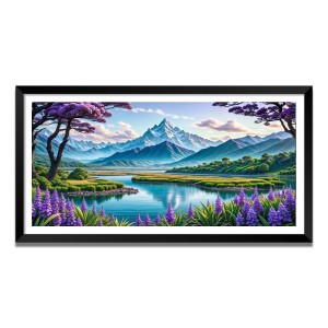 Nature Landscape Floating Frame Scenery Digital Print - (I5859) - 12x24 inch Modern Nature Wall Art for Living Room, Bedroom, Office, Hotels, Drawing Room Nature Landscape Floating Frame Scenery Digital Print - (I5859) - 12x24 inch Modern Nature Wall Art for Living Room, Bedroom, Office, Hotels, Drawing Room