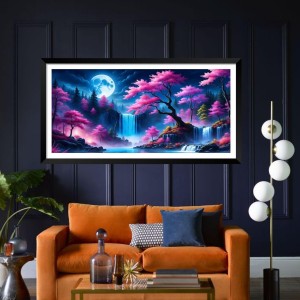 Nature Landscape Floating Frame Scenery Digital Print - (I5891) - 12x24 inch Modern Nature Wall Art for Living Room, Bedroom, Office, Hotels, Drawing Room Nature Landscape Floating Frame Scenery Digital Print - (I5891) - 12x24 inch Modern Nature Wall Art for Living Room, Bedroom, Office, Hotels, Drawing Room