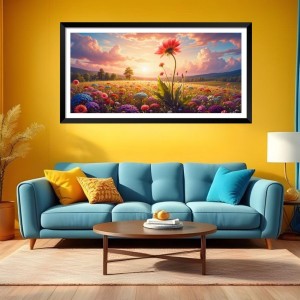 Nature Landscape Floating Frame Scenery Digital Print - (I5758) - 12x24 inch Modern Nature Wall Art for Living Room, Bedroom, Office, Hotels, Drawing Room Nature Landscape Floating Frame Scenery Digital Print - (I5758) - 12x24 inch Modern Nature Wall Art for Living Room, Bedroom, Office, Hotels, Drawing Room