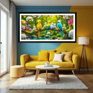 Nature Landscape Floating Frame Scenery Digital Print - (I5755) - 12x24 inch Modern Nature Wall Art for Living Room, Bedroom, Office, Hotels, Drawing Room Nature Landscape Floating Frame Scenery Digital Print - (I5755) - 12x24 inch Modern Nature Wall Art for Living Room, Bedroom, Office, Hotels, Drawing Room