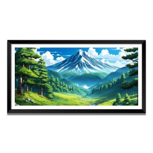 Nature Landscape Floating Frame Scenery Digital Print - (I5584) - 12x24 inch Modern Nature Wall Art for Living Room, Bedroom, Office, Hotels, Drawing Room Nature Landscape Floating Frame Scenery Digital Print - (I5584) - 12x24 inch Modern Nature Wall Art for Living Room, Bedroom, Office, Hotels, Drawing Room