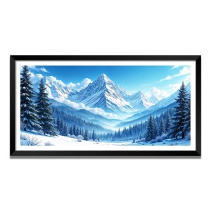 Nature Landscape Floating Frame Scenery Digital Print - (I5794) - 12x24 inch Modern Nature Wall Art for Living Room, Bedroom, Office, Hotels, Drawing Room Nature Landscape Floating Frame Scenery Digital Print - (I5794) - 12x24 inch Modern Nature Wall Art for Living Room, Bedroom, Office, Hotels, Drawing Room