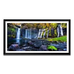 Nature Landscape Floating Frame Scenery Digital Print - (I5553) - 12x24 inch Modern Nature Wall Art for Living Room, Bedroom, Office, Hotels, Drawing Room Nature Landscape Floating Frame Scenery Digital Print - (I5553) - 12x24 inch Modern Nature Wall Art for Living Room, Bedroom, Office, Hotels, Drawing Room