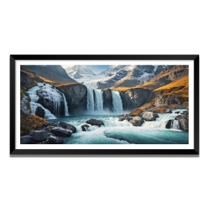 Nature Landscape Floating Frame Scenery Digital Print - (I5604) - 12x24 inch Modern Nature Wall Art for Living Room, Bedroom, Office, Hotels, Drawing Room Nature Landscape Floating Frame Scenery Digital Print - (I5604) - 12x24 inch Modern Nature Wall Art for Living Room, Bedroom, Office, Hotels, Drawing Room