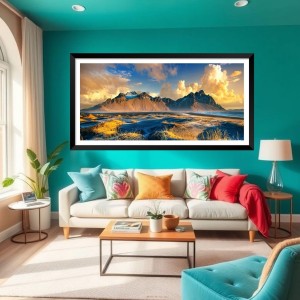 Nature Landscape Floating Frame Scenery Digital Print - (I5552) - 12x24 inch Modern Nature Wall Art for Living Room, Bedroom, Office, Hotels, Drawing Room Nature Landscape Floating Frame Scenery Digital Print - (I5552) - 12x24 inch Modern Nature Wall Art for Living Room, Bedroom, Office, Hotels, Drawing Room