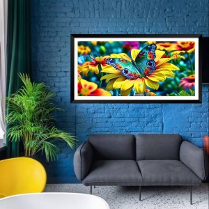 Nature Landscape Floating Frame Scenery Digital Print - (I5867) - 12x24 inch Modern Nature Wall Art for Living Room, Bedroom, Office, Hotels, Drawing Room Nature Landscape Floating Frame Scenery Digital Print - (I5867) - 12x24 inch Modern Nature Wall Art for Living Room, Bedroom, Office, Hotels, Drawing Room