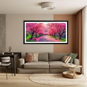 Nature Landscape Floating Frame Scenery Digital Print - (I5837) - 12x24 inch Modern Nature Wall Art for Living Room, Bedroom, Office, Hotels, Drawing Room Nature Landscape Floating Frame Scenery Digital Print - (I5837) - 12x24 inch Modern Nature Wall Art for Living Room, Bedroom, Office, Hotels, Drawing Room