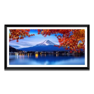 Nature Landscape Floating Frame Scenery Digital Print - (I5554) - 12x24 inch Modern Nature Wall Art for Living Room, Bedroom, Office, Hotels, Drawing Room Nature Landscape Floating Frame Scenery Digital Print - (I5554) - 12x24 inch Modern Nature Wall Art for Living Room, Bedroom, Office, Hotels, Drawing Room