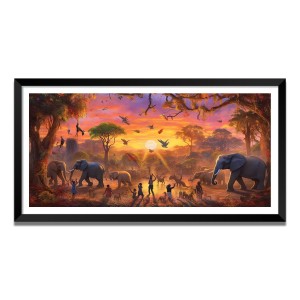 Nature Landscape Floating Frame Scenery Digital Print - (I5632) - 12x24 inch Modern Nature Wall Art for Living Room, Bedroom, Office, Hotels, Drawing Room Nature Landscape Floating Frame Scenery Digital Print - (I5632) - 12x24 inch Modern Nature Wall Art for Living Room, Bedroom, Office, Hotels, Drawing Room