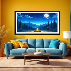 Nature Landscape Floating Frame Scenery Digital Print - (I5558) - 12x24 inch Modern Nature Wall Art for Living Room, Bedroom, Office, Hotels, Drawing Room Nature Landscape Floating Frame Scenery Digital Print - (I5558) - 12x24 inch Modern Nature Wall Art for Living Room, Bedroom, Office, Hotels, Drawing Room