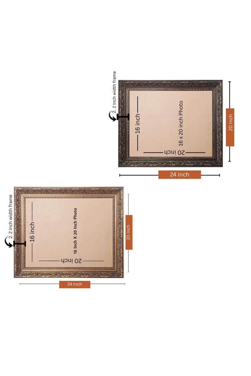 Jesus and mary Big Photo Frame - 20x24 Inches for Home,Temple & Office Decoration