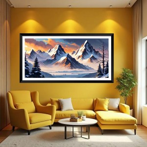 Nature Landscape Floating Frame Scenery Digital Print - (I5575) - 12x24 inch Modern Nature Wall Art for Living Room, Bedroom, Office, Hotels, Drawing Room Nature Landscape Floating Frame Scenery Digital Print - (I5575) - 12x24 inch Modern Nature Wall Art for Living Room, Bedroom, Office, Hotels, Drawing Room