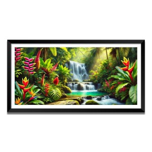 Nature Landscape Floating Frame Scenery Digital Print - (I5790) - 12x24 inch Modern Nature Wall Art for Living Room, Bedroom, Office, Hotels, Drawing Room Nature Landscape Floating Frame Scenery Digital Print - (I5790) - 12x24 inch Modern Nature Wall Art for Living Room, Bedroom, Office, Hotels, Drawing Room