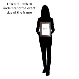 Hi Tech Sales Anukul Chandra Chakravarty Polystyrene Photo Frame for Wall Decor Home, Office, and Temple - Printed Photo, Pack of 1