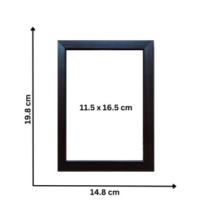 Hitech Sarada Ma Laminated photo frame for table, Study & living room, gifts (Pvc Frame and Front face - Glass, 8 x 6 inch) Hitech Sarada Ma Laminated photo frame for table, Study & living room, gifts (Pvc Frame and Front face - Glass, 8 x 6 inch)