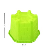 Small Flower Pots (5 H x 6 W) - Decorative Planters for Indoor & Outdoor Use - Perfect for Succulents, Herbs, and Small Plants (Pack of 1) (Green) Small Flower Pots (5 H x 6 W) - Decorative Planters for Indoor & Outdoor Use - Perfect for Succulents, Herbs, and Small Plants (Pack of 1) (Green)