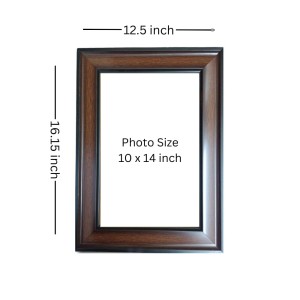 Hi Tech Sales Anukul Chandra Chakravarty Polystyrene Photo Frame for Wall Decor Home, Office, and Temple - Printed Photo, Pack of 1