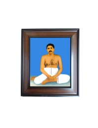 Hi Tech Sales Anukul Chandra Chakravarty Polystyrene Photo Frame for Wall Decor Home, Office, and Temple - Printed Photo, Pack of 1