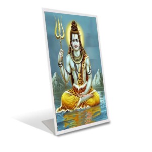 Car Desk/Table Top Lord Shiva Acrylic L-Style Photo Stand - 5x7 Inches, Compact And Stylish Spiritual Display (F6702) Car Desk/Table Top Lord Shiva Acrylic L-Style Photo Stand - 5x7 Inches, Compact And Stylish Spiritual Display (F6702)