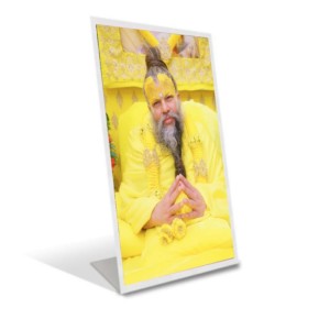 Car Desk/Table Top Shri Premanand Govind Sharan Ji Maharaj Acrylic L-Style Photo Stand - 2.5x3.5 Inches, Compact And Stylish Spiritual Display (F6695) Car Desk/Table Top Shri Premanand Govind Sharan Ji Maharaj Acrylic L-Style Photo Stand - 2.5x3.5 Inches, Compact And Stylish Spiritual Display (F6695)