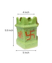 Tulsi Planter Garden Decorative Pot Ghamla for Home Outdoor Indoor Balcony Terrace Decoration. (Green) Tulsi Planter Garden Decorative Pot Ghamla for Home Outdoor Indoor Balcony Terrace Decoration. (Green)