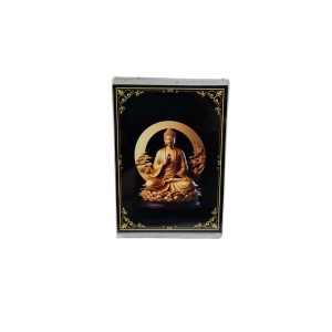 HiTechMart Golden Buddha Acrylic Photo Frame – Divine Meditation Wall Art for Home, Office & Pooja Room, Feng Shui Spiritual Décor HiTechMart Golden Buddha Acrylic Photo Frame – Divine Meditation Wall Art for Home, Office & Pooja Room, Feng Shui Spiritual Décor