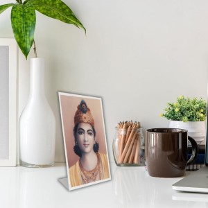 Car Desk/Table Top Bhagavan Krishna Acrylic L-Style Photo Stand - 2.5x3.5 Inches, Compact And Stylish Spiritual Display (F6713) Car Desk/Table Top Bhagavan Krishna Acrylic L-Style Photo Stand - 2.5x3.5 Inches, Compact And Stylish Spiritual Display (F6713)