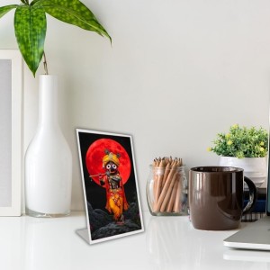 Car Desk/Table Top Jai Jagannath Acrylic L-Style Photo Stand - 5x7 Inches, Compact And Stylish Spiritual Display (F6658) Car Desk/Table Top Jai Jagannath Acrylic L-Style Photo Stand - 5x7 Inches, Compact And Stylish Spiritual Display (F6658)