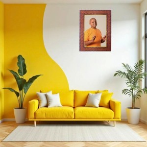 Acharya Prashant Photo Frame 15X19 Inch Religious Wall & Table Decor Frame | Acharya Prashant Spiritual Photo Frame For Home, Temple & Office (F18321X15X19)