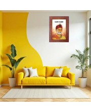 Paramahansa Yogananda Photo Frame 19X23 Inch Religious Wall & Table Decor Frame | Paramahansa Yogananda Spiritual Photo Frame For Home, Temple & Office | Decorative Hindu God & Goddess Frame (Pack