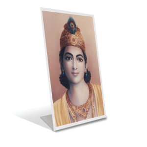 Car Desk/Table Top Bhagavan Krishna Acrylic L-Style Photo Stand - 2.5x3.5 Inches, Compact And Stylish Spiritual Display (F6713) Car Desk/Table Top Bhagavan Krishna Acrylic L-Style Photo Stand - 2.5x3.5 Inches, Compact And Stylish Spiritual Display (F6713)