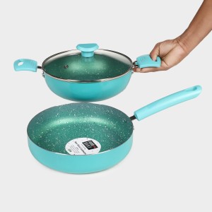 3 Ply Kadhai and Fry Pan Combo - (M1390) 3 Ply Kadhai and Fry Pan Combo - (M1390)