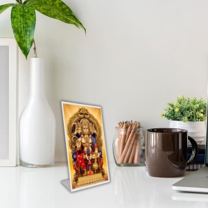 Car Desk/Table Top Lord Hanuman Acrylic L-Style Photo Stand - 2.5x3.5 Inches, Compact And Stylish Spiritual Display (F6667) Car Desk/Table Top Lord Hanuman Acrylic L-Style Photo Stand - 2.5x3.5 Inches, Compact And Stylish Spiritual Display (F6667)