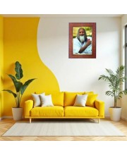 Nisargadatta Maharaj Photo Frame 15X19 Inch Religious Wall & Table Decor Frame | Nisargadatta Maharaj Spiritual Photo Frame For Home, Temple & Office | Decorative Hindu God & Goddess Frame (Pack O