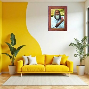 Nisargadatta Maharaj Photo Frame 21X25 Inch Religious Wall & Table Decor Frame | Nisargadatta Maharaj Spiritual Photo Frame For Home, Temple & Office | Decorative Hindu God & Goddess Frame (Pack O Nisargadatta Maharaj Photo Frame 21X25 Inch Religious Wall & Table Decor Frame | Nisargadatta Maharaj Spiritual Photo Frame For Home, Temple & Office | Decorative Hindu God & Goddess Frame (Pack O