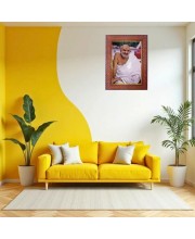 Sri Anandamayi Ma Photo Frame 13X17 Inch Religious Wall & Table Decor Frame | Sri Anandamayi Ma Spiritual Photo Frame For Home, Temple & Office (F18296X13X17)