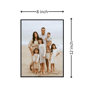 Hitech Sales Personalized Photo Frames for Table and Walls Decoration | Gifts and Home decor laminated photo (Without glass) | 8x12 Inch Hitech Sales Personalized Photo Frames for Table and Walls Decoration | Gifts and Home decor laminated photo (Without glass) | 8x12 Inch