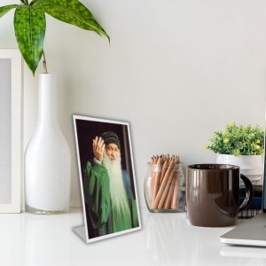 Car Desk/Table Top Bhagwan Shree Rajneesh Acrylic L-Style Photo Stand - 2.5x3.5 Inches, Compact And Stylish Spiritual Display (F6719) Car Desk/Table Top Bhagwan Shree Rajneesh Acrylic L-Style Photo Stand - 2.5x3.5 Inches, Compact And Stylish Spiritual Display (F6719)