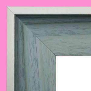HiTechMart 11x15 inch Single Picture Frame Grey Solid Polystyrene Frame with Acrylic Glass for 8x12 Without Mat Wall Display