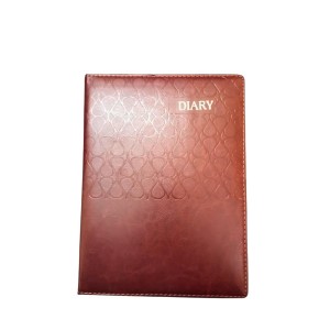 Leather Cover Hardbound Diary | New Year Daily Planner with Monthly Calendar | Office notebook Study & Personal Organizer Embossed Design | Daily Writing Journal (Brown) Leather Cover Hardbound Diary | New Year Daily Planner with Monthly Calendar | Office notebook Study & Personal Organizer Embossed Design | Daily Writing Journal (Brown)