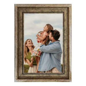 HiTechMart 11x15 inch Single Picture Frame Polystyrene Photo Frame with Acrylic Glass Front for 8x12inch Photos Wall Mount Display Perfect for Family Photos or Gifting