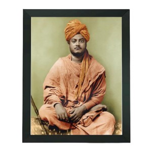 Hitech Sales Swami Vivekananda Polystyrene Photo Frame for Pooja Room, Temple Decor, Home Decoration and Gifting (Wall and Tabletop, Rectangular, Printed Photo, 7.12 x 9.12 inches Frame, Black) Hitech Sales Swami Vivekananda Polystyrene Photo Frame for Pooja Room, Temple Decor, Home Decoration and Gifting (Wall and Tabletop, Rectangular, Printed Photo, 7.12 x 9.12 inches Frame, Black)