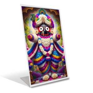 Car Desk/Table Top Jai Jagannath Acrylic L-Style Photo Stand - 5x7 Inches, Compact And Stylish Spiritual Display (F6660) Car Desk/Table Top Jai Jagannath Acrylic L-Style Photo Stand - 5x7 Inches, Compact And Stylish Spiritual Display (F6660)