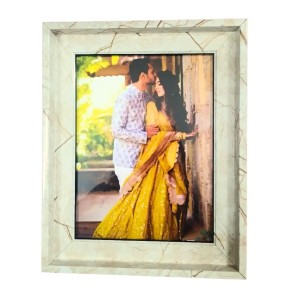 Marble Design Photo Frame – Modern Wall & Tabletop Picture Frame with Glass Front and MDF Back (Empty Frame) (Marble White) Marble Design Photo Frame – Modern Wall & Tabletop Picture Frame with Glass Front and MDF Back (Empty Frame) (Marble White)