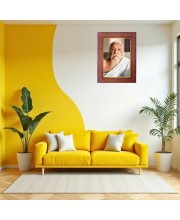 Waheguruji Guru Photo Frame 13X17 Inch Religious Wall & Table Decor Frame | Waheguruji Guru Spiritual Photo Frame For Home, Temple & Office | Decorative Hindu God & Goddess Frame (Pack Of 1) (F184
