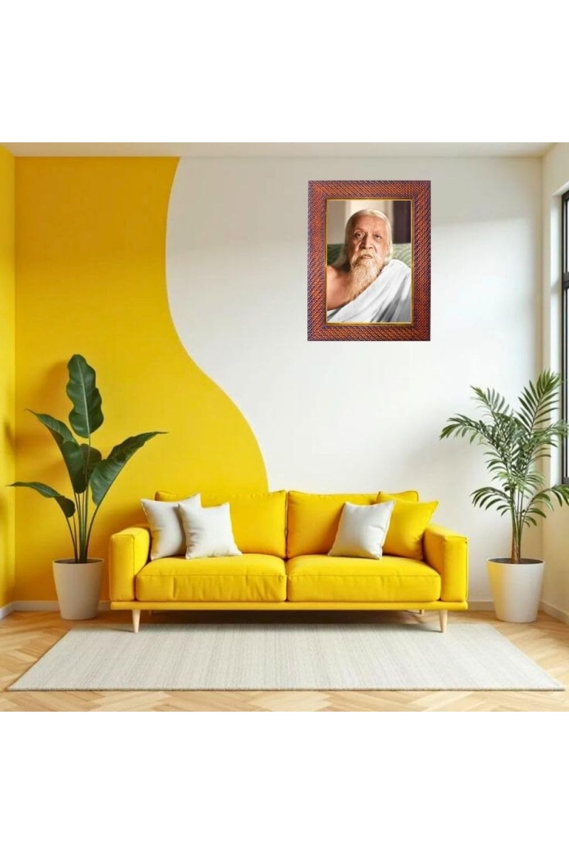 Waheguruji Guru Photo Frame Religious Wall & Table Decor Frame | Waheguruji Guru Spiritual Photo Frame For Home, Temple & Office | Decorative Hindu God & Goddess Frame (Pack Of 1) (F184