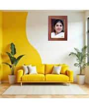 Maa Gauri Photo Frame 13X17 Inch Religious Wall & Table Decor Frame | Maa Gauri Spiritual Photo Frame For Home, Temple & Office | Decorative Hindu God & Goddess Frame (Pack Of 1) (F18335)